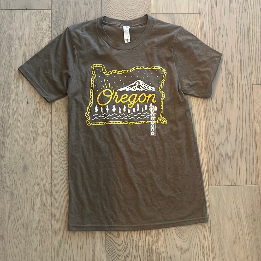 Oregon Short Sleeve Tee Shirt Womens Small